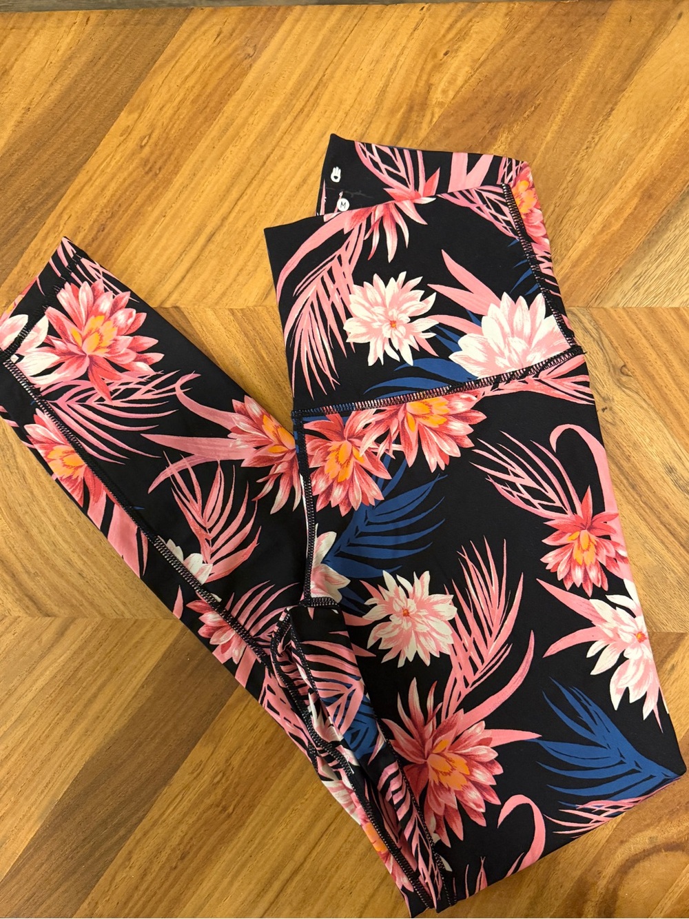 Spiritual Gangster Floral Yoga Leggings